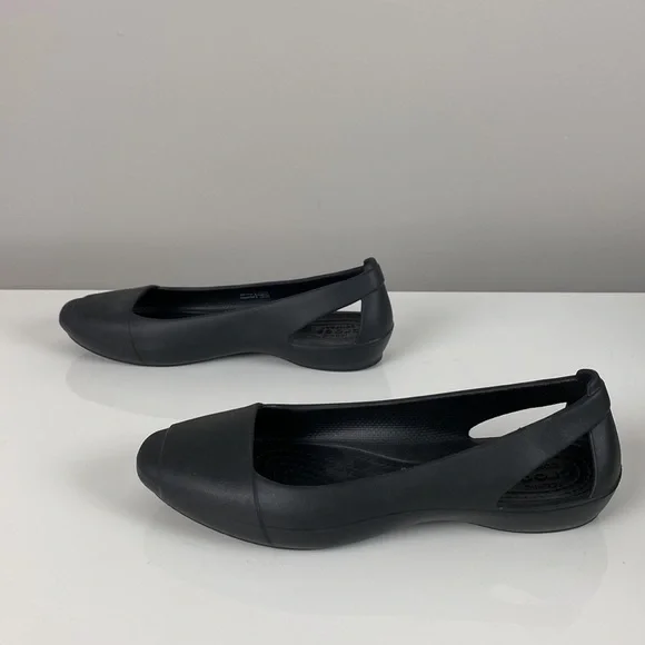 Crocs Sienna Ballet Flats Shoes Size 6 - Picture 3 of 15